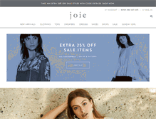 Tablet Screenshot of joie.com